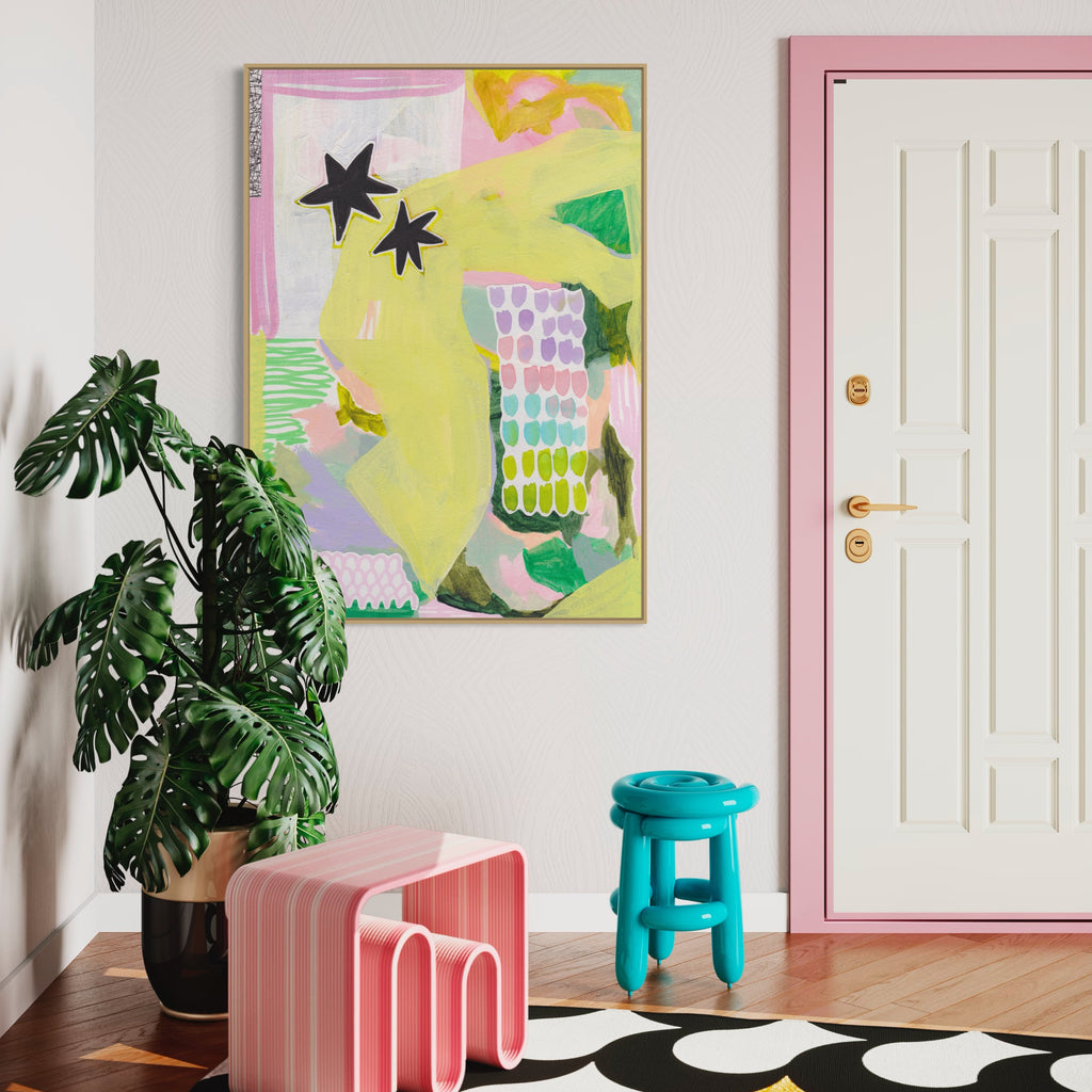 Canvas Print: 'Rainbow Dreams' - Henriette Visscher