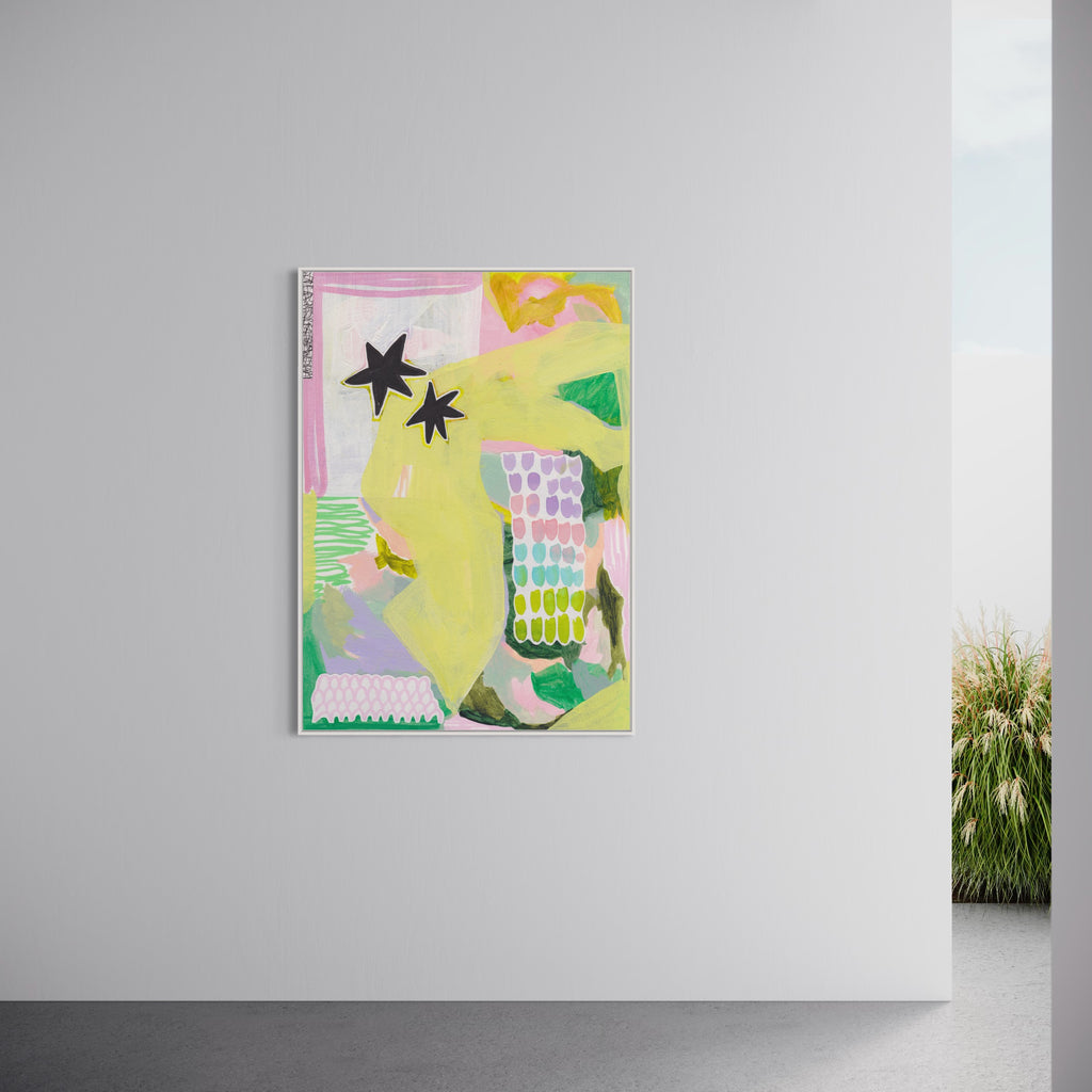 Canvas Print: 'Rainbow Dreams' - Henriette Visscher