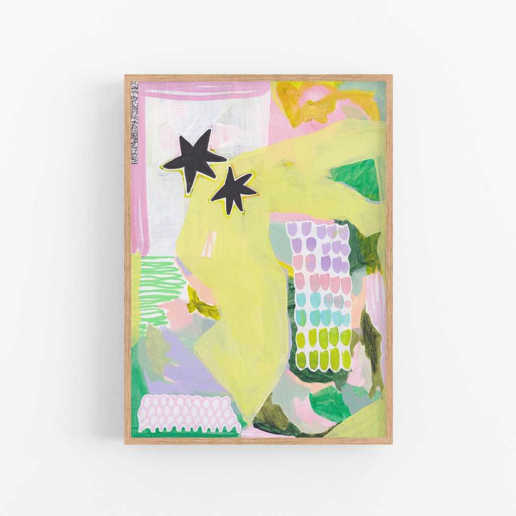 Canvas Print: 'Rainbow Dreams' - Henriette Visscher