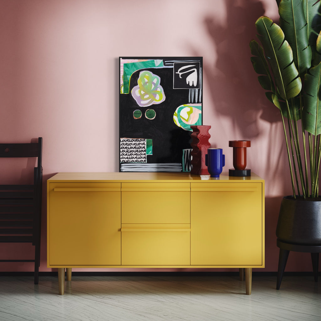 Canvas Print: 'Shadow Bright' - Henriette Visscher