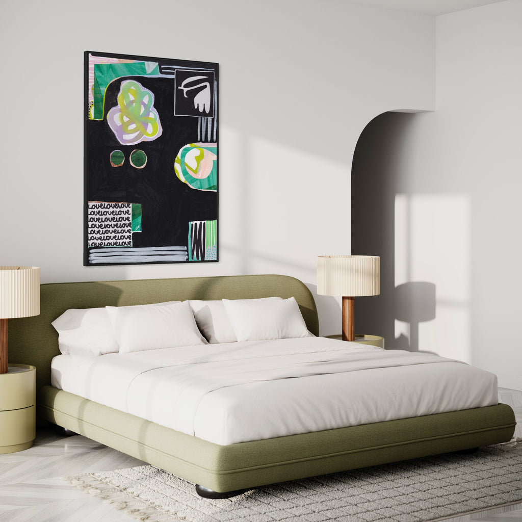 Canvas Print: 'Shadow Bright' - Henriette Visscher