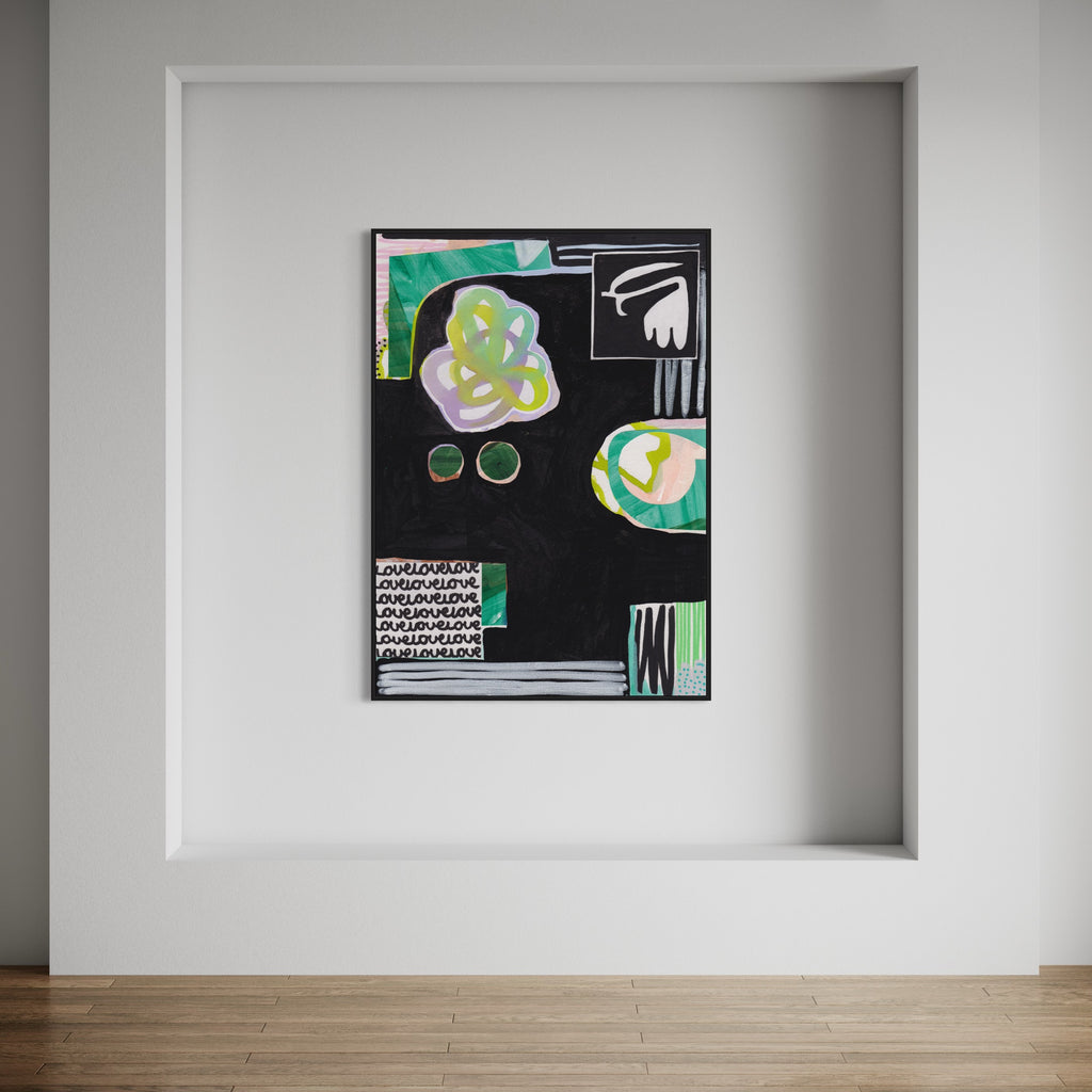 Canvas Print: 'Shadow Bright' - Henriette Visscher