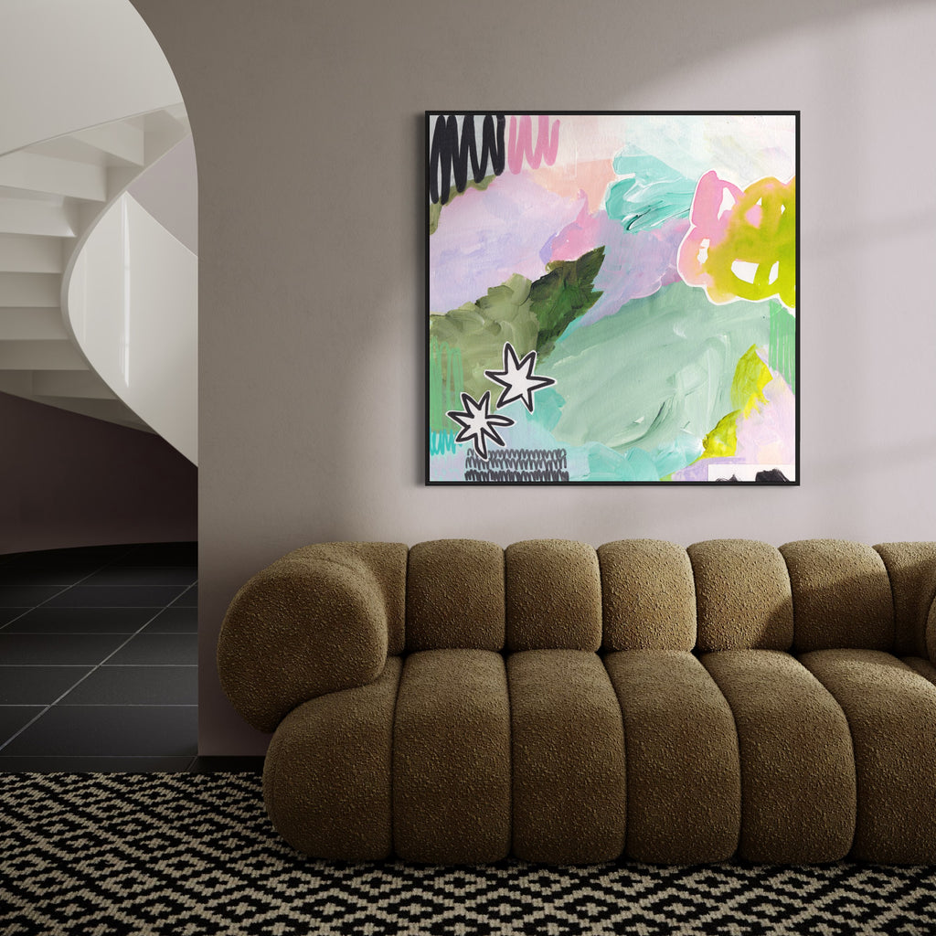 Canvas Print: 'Starlight Aftermath' - Henriette Visscher