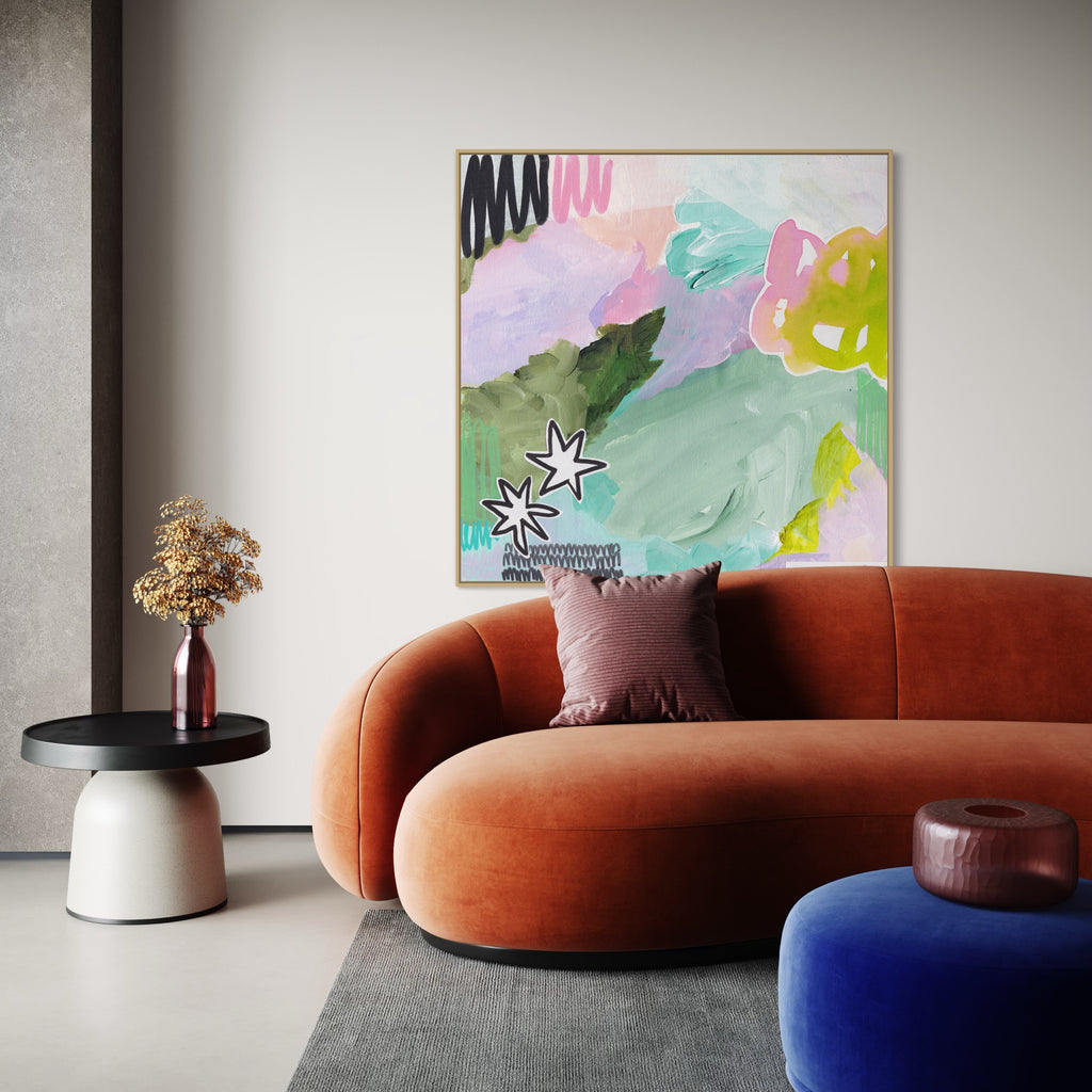 Canvas Print: 'Starlight Aftermath' - Henriette Visscher