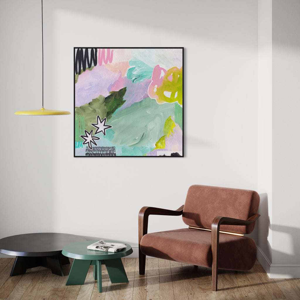 Canvas Print: 'Starlight Aftermath' - Henriette Visscher