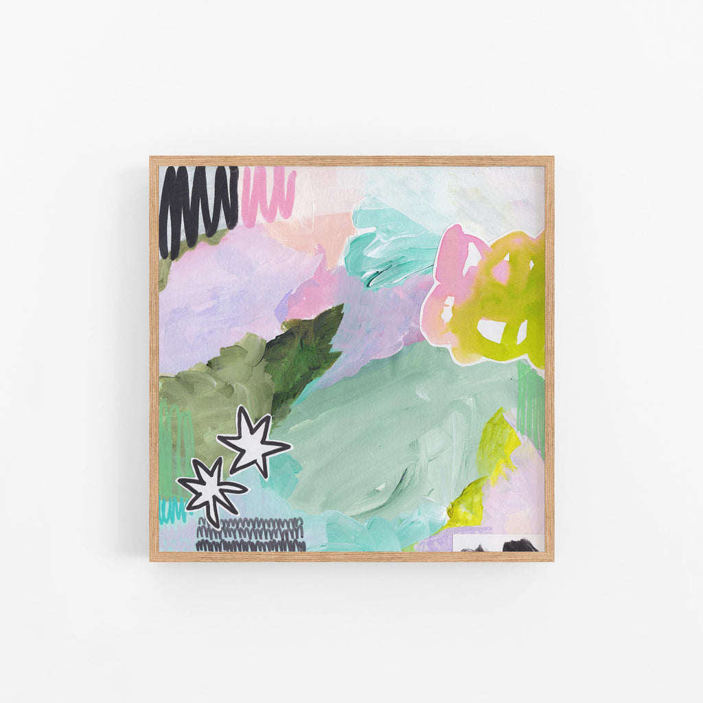 Canvas Print: 'Starlight Aftermath' - Henriette Visscher