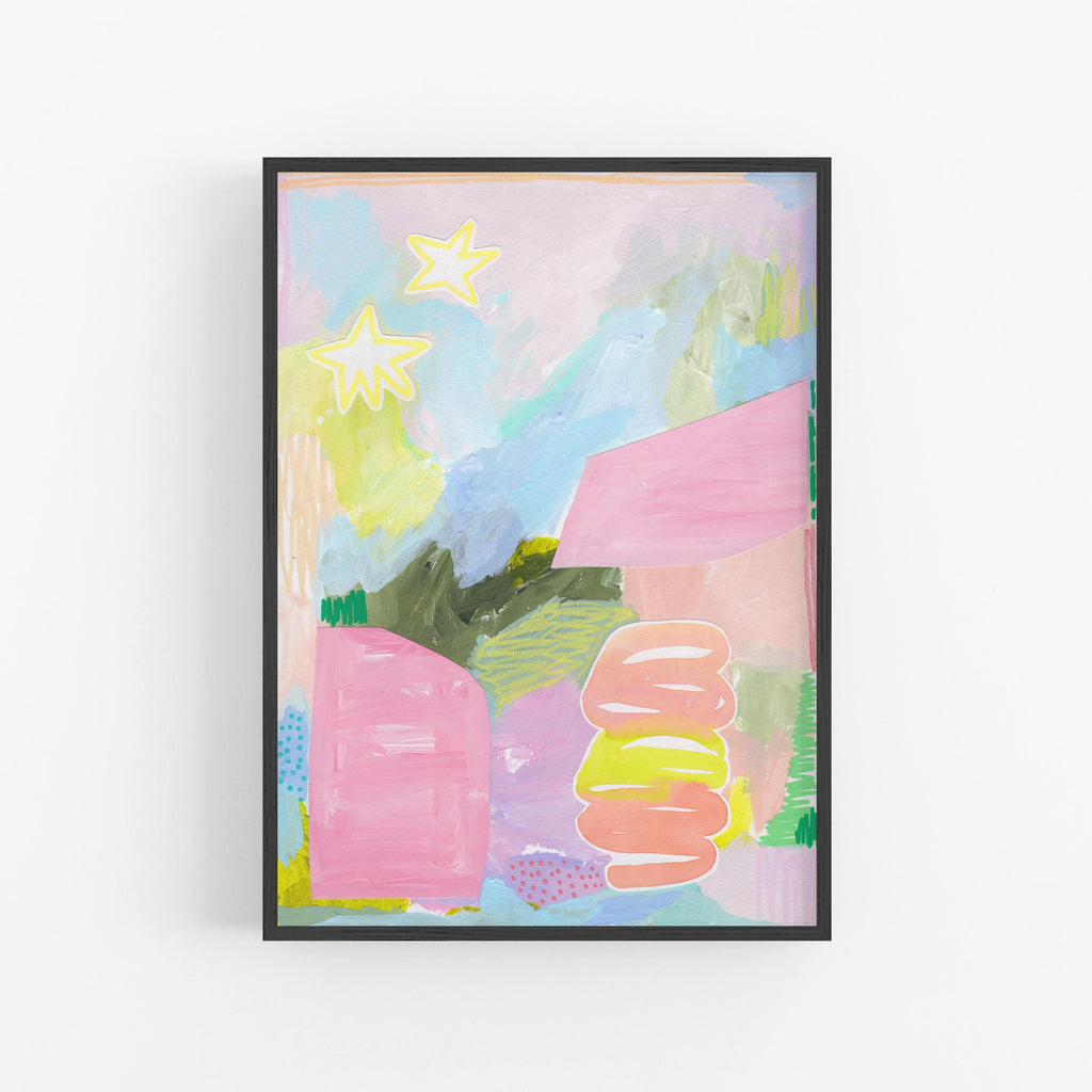 Canvas Print: 'Starry Daydreams' - Henriette Visscher