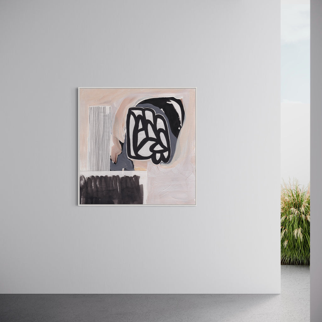 Explore the interplay of colors with the bold and playful mixed media art canvases. Each piece offers a trendy and modern aesthetic, perfect for contemporary living spaces.