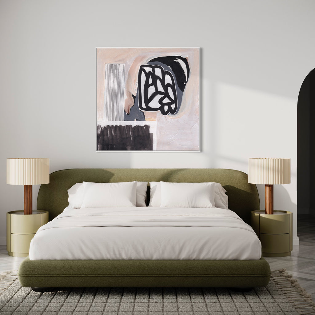 Canvas Print: 'There's More Than Just Black & White' - Henriette Visscher