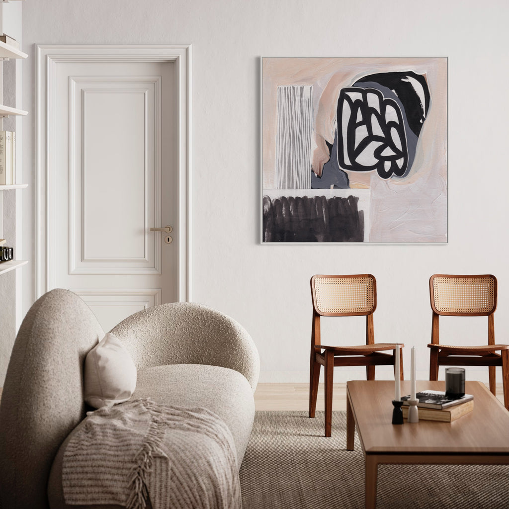 Canvas Print: 'There's More Than Just Black & White' - Henriette Visscher