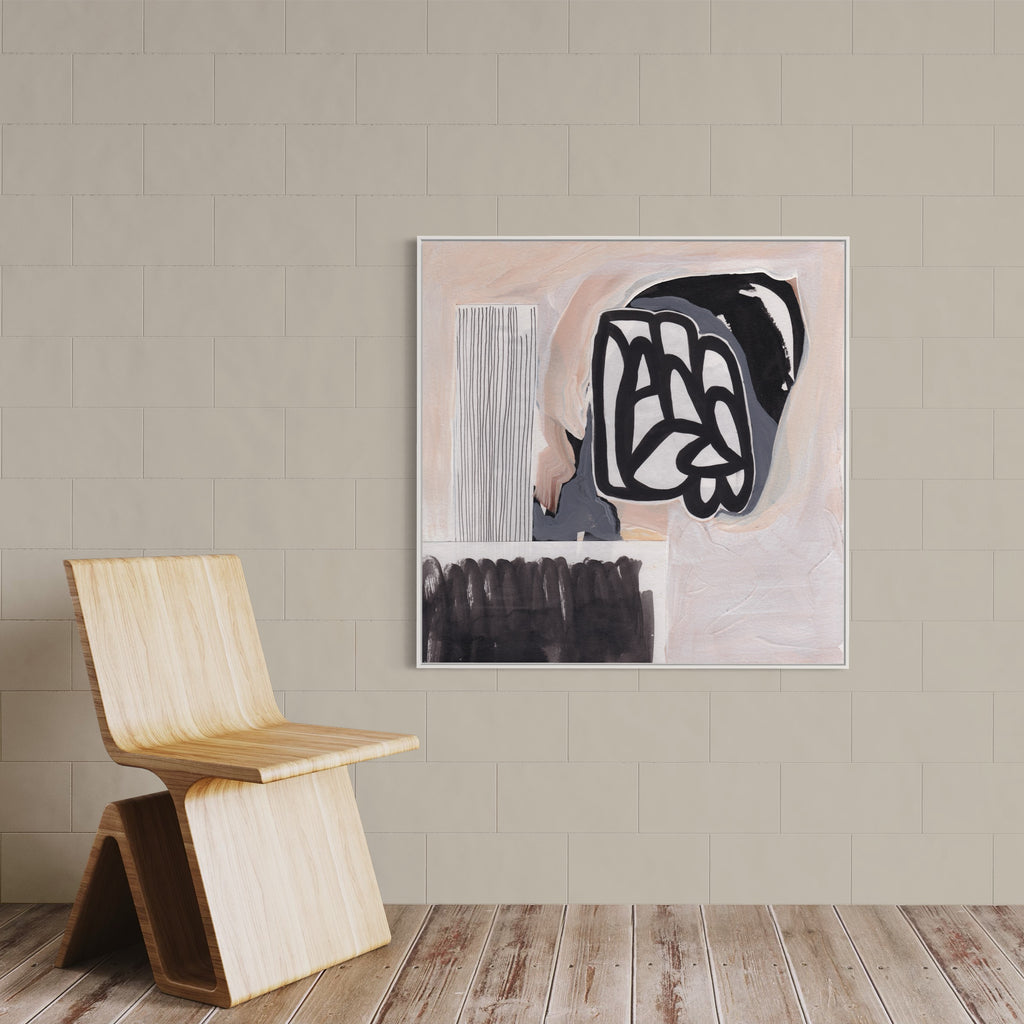Canvas Print: 'There's More Than Just Black & White' - Henriette Visscher