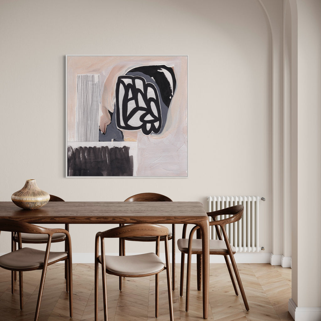 Canvas Print: 'There's More Than Just Black & White' - Henriette Visscher