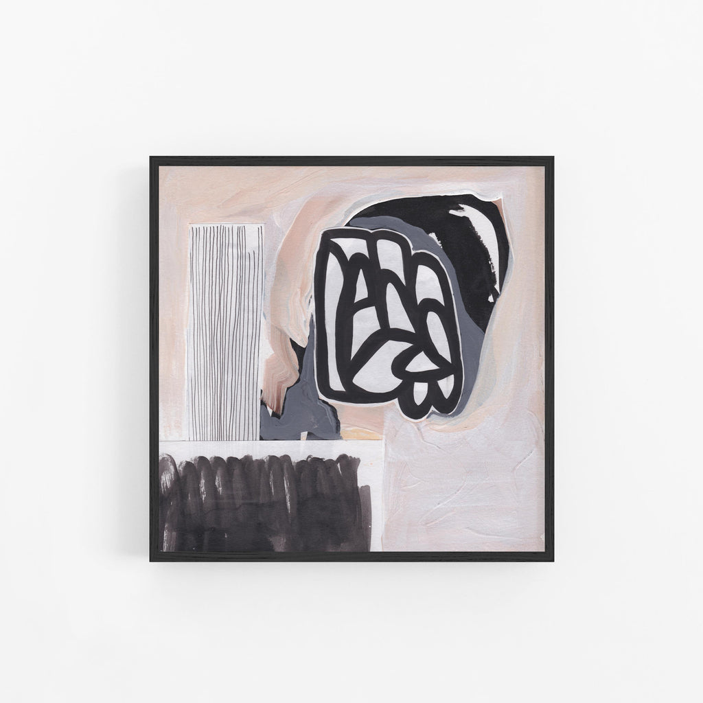 Canvas Print: 'There's More Than Just Black & White' - Henriette Visscher