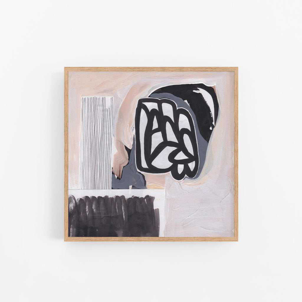 Canvas Print: 'There's More Than Just Black & White' - Henriette Visscher