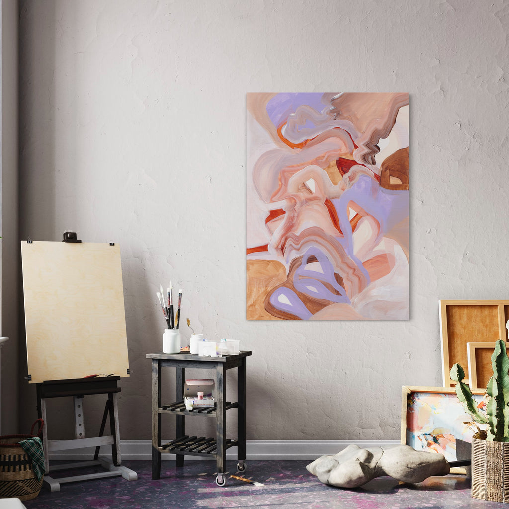 Canvas Print: 'Youthful Reverie' - Henriette Visscher